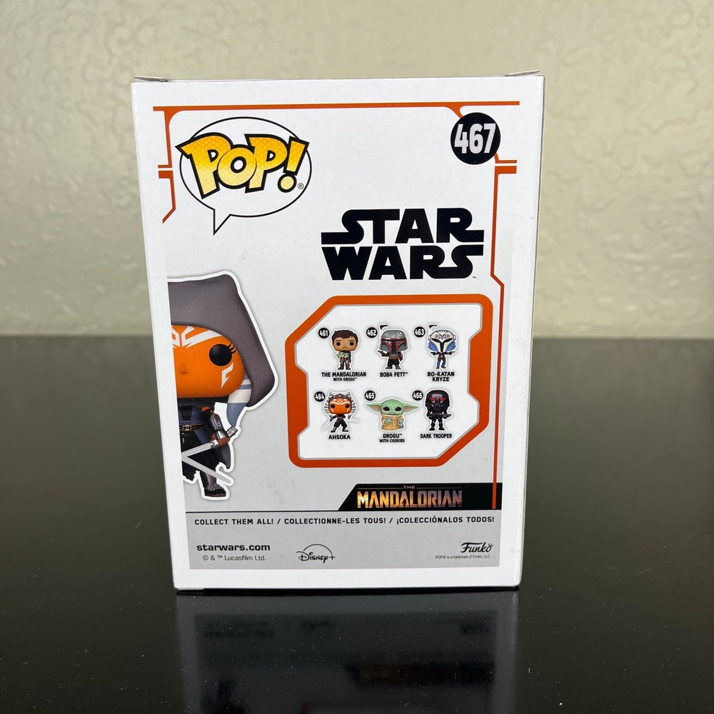 NEW! Funko Pop! Vinyl: Star Wars - Ahsoka #467 (The Mandalorian) Amazon Exlusive - Picture 4 of 7